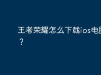 王者荣耀怎么下载ios电脑版?-路由网