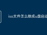 iso文件怎么做成u盘启动-路由网
