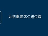系统重装怎么选位数-路由网