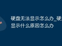 硬盘无法显示怎么办_硬盘不显示什么原因怎么办-路由网