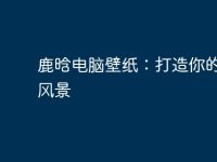 鹿晗电脑壁纸:打造你的桌面风景-路由网