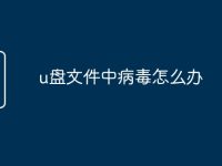 u盘文件中病毒怎么办-路由网