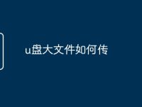 u盘大文件如何传-路由网