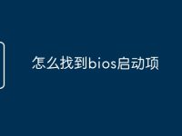 怎么找到bios启动项-路由网