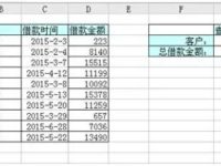 如何用Excel Sumif函数做查询模板统计客户在不同时间借款的总金额-路由网