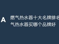 燃气热水器十大名牌排名 燃气热水器买哪个品牌好-路由网