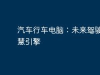 汽车行车电脑：未来驾驶的智慧引擎-路由网