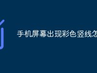 手机屏幕出现彩色竖线怎么办-路由网