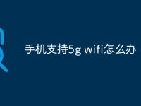 手机支持5g wifi怎么办-路由网
