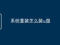 系统重装怎么装u盘-路由网