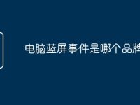 电脑蓝屏事件是哪个品牌-路由网