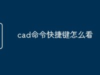 cad命令快捷键怎么看-路由网