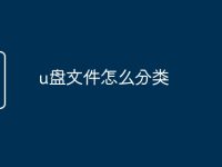 u盘文件怎么分类-路由网
