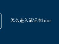 怎么进入笔记本bios-路由网