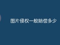 图片侵权一般赔偿多少-路由网