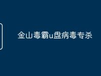 金山毒霸u盘病毒专杀-路由网