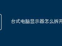 台式电脑显示器怎么拆开-路由网