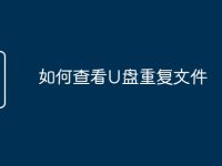 如何查看U盘重复文件-路由网