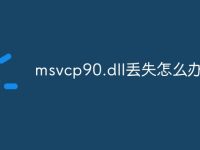 msvcp90.dll丢失怎么办-路由网