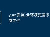yum安装jdk环境变量怎么配置文件-路由网