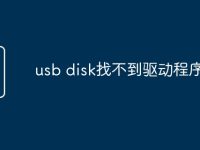 usb disk找不到驱动程序-路由网