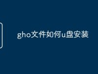 gho文件如何u盘安装-路由网