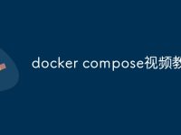 docker compose视频教程-路由网
