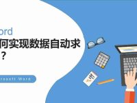 word求和公式在哪里(word文档求和怎么操作)-路由网