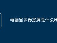 电脑显示器黑屏是什么原因-路由网