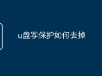u盘写保护如何去掉-路由网