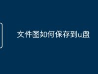 文件图如何保存到u盘-路由网