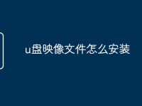 u盘映像文件怎么安装-路由网