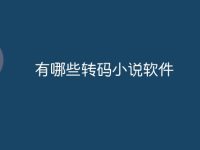 有哪些转码小说软件-路由网