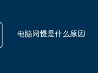 电脑网慢是什么原因-路由网