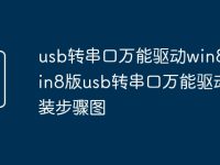 usb转串口万能驱动win8版 win8版usb转串口万能驱动安装步骤图-路由网