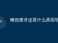 睡觉磨牙齿是什么原因导致的-路由网