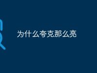 为什么夸克那么亮-路由网