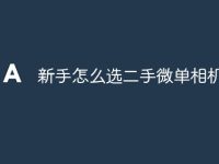 新手怎么选二手微单相机-路由网