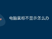 电脑鼠标不显示怎么办-路由网