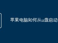 苹果电脑如何从u盘启动-路由网