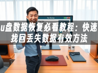 u盘数据恢复必看教程:快速找回丢失数据有效方法-路由网