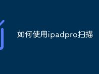 如何使用ipadpro扫描-路由网