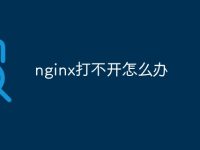 nginx打不开怎么办-路由网