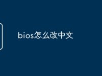 bios怎么改中文-路由网