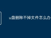 u盘删除不掉文件怎么办-路由网