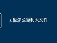 u盘怎么复制大文件-路由网