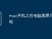 mac开机之后电脑黑屏只有鼠标-路由网