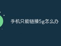 手机只能链接5g怎么办-路由网