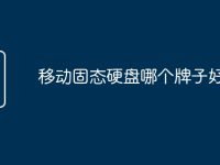 移动固态硬盘哪个牌子好-路由网