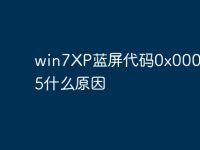 win7XP蓝屏代码0x000000c5什么原因-路由网